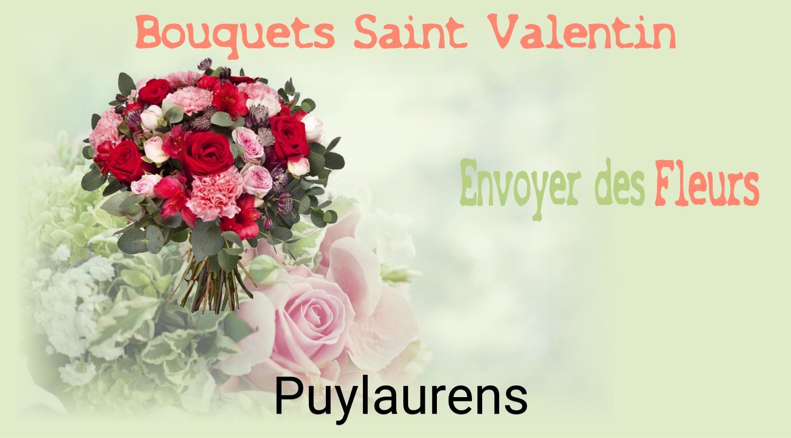 Roses de Saint-Valentin livrées à Puylaurens